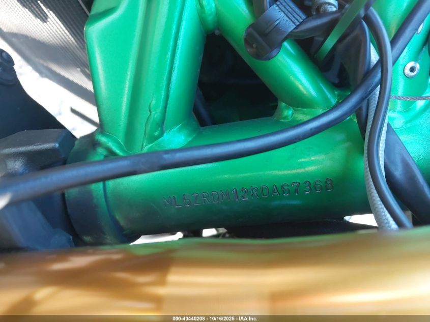 2024 Kawasaki Zr900 M VIN: ML5ZRDM12RDA67368 Lot: 43440208