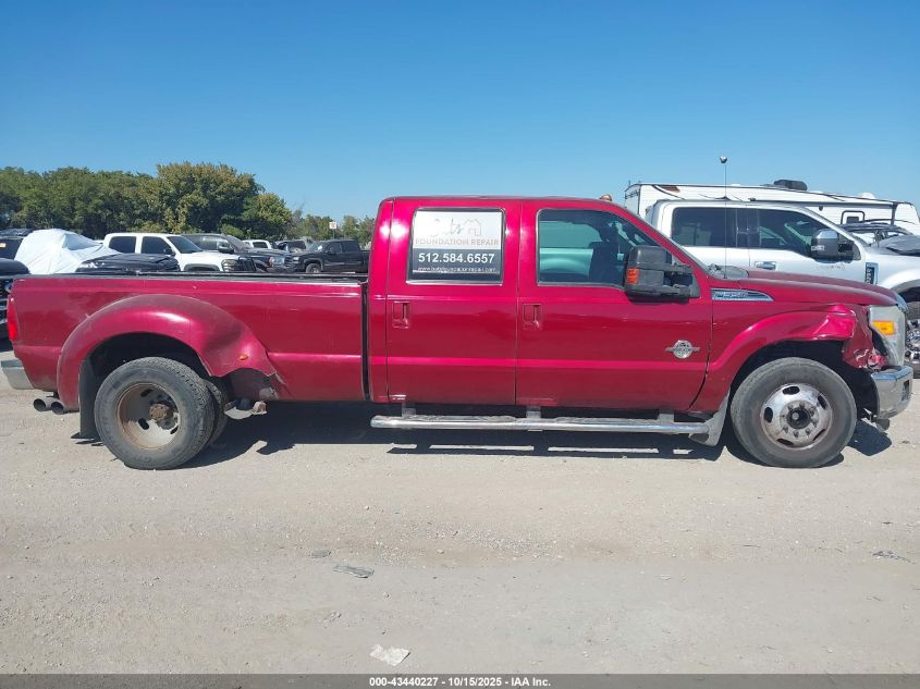 2015 Ford F-350 Lariat VIN: 1FT8W3CT6FEC95772 Lot: 43440227