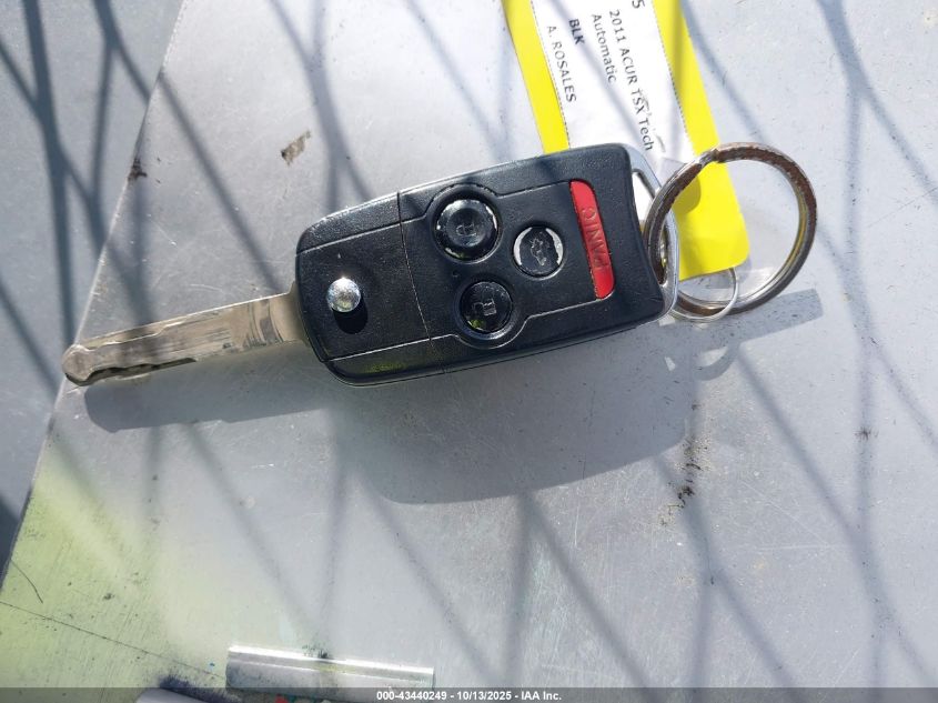 2011 Acura Tsx 2.4 VIN: JH4CU2F68BC007044 Lot: 43440249