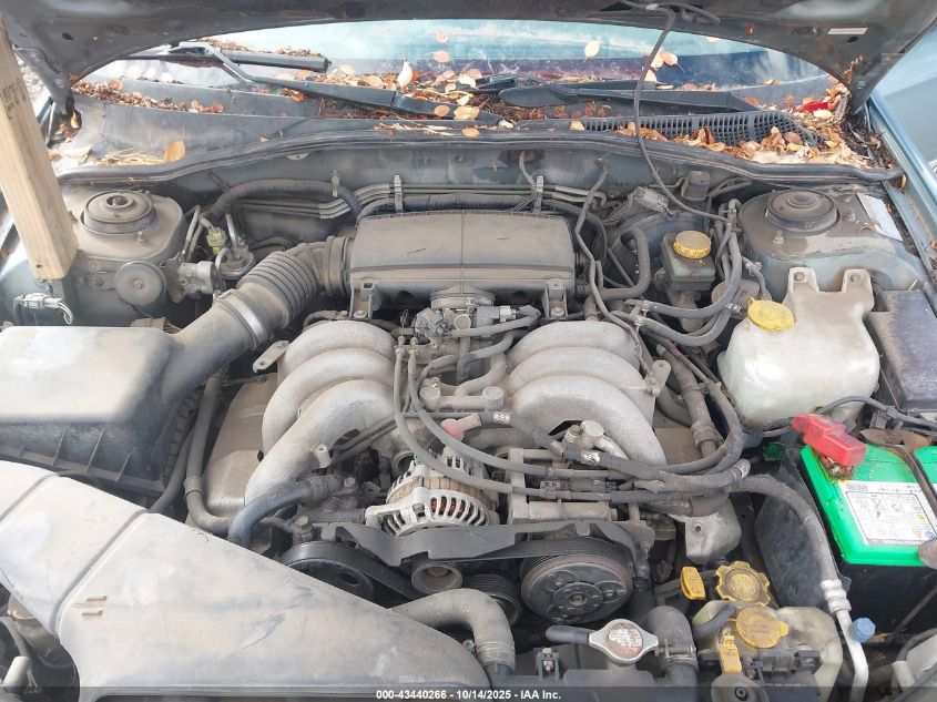 2001 Subaru Outback H6-3.0 VIN: 4S3BH896117662735 Lot: 43440266