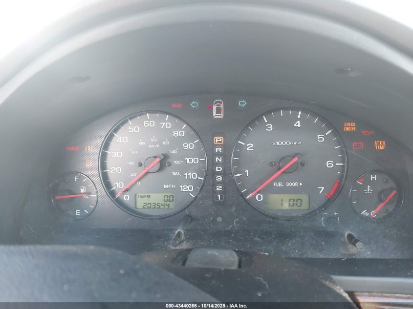 2001 Subaru Outback H6-3.0 VIN: 4S3BH896117662735 Lot: 43440266