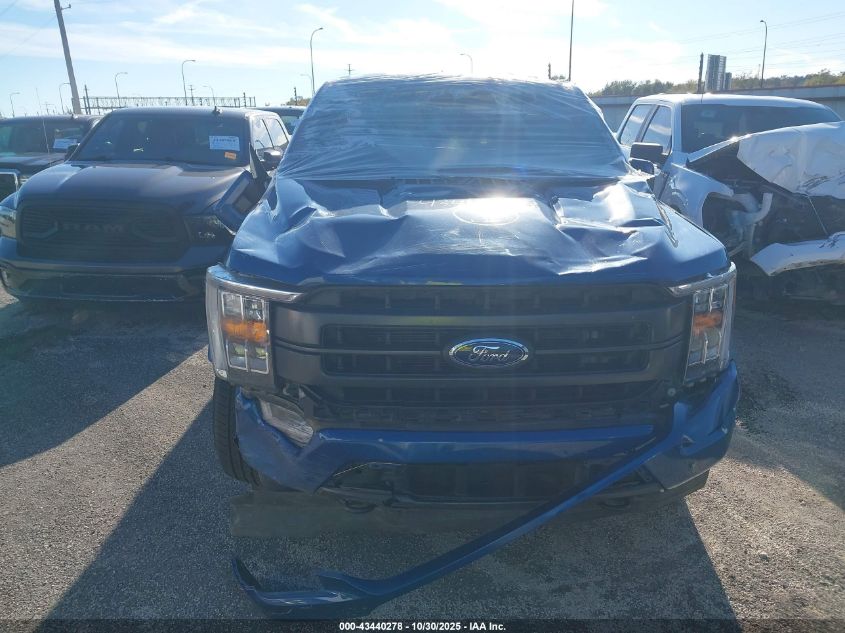 2023 Ford F-150 Lariat VIN: 1FTFW1E88PKE26725 Lot: 43440278