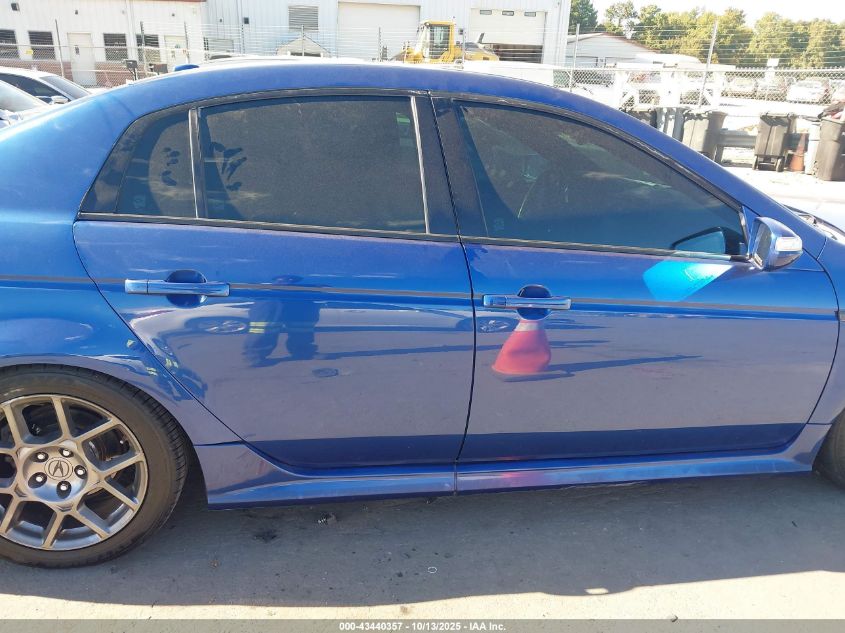 2008 Acura Tl Type S VIN: 19UUA765X8A006289 Lot: 43440357