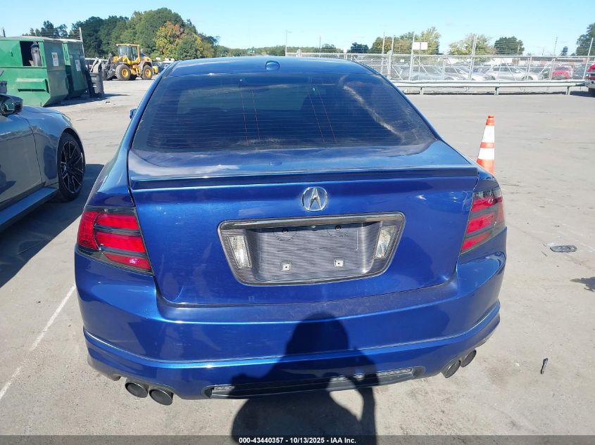 2008 Acura Tl Type S VIN: 19UUA765X8A006289 Lot: 43440357