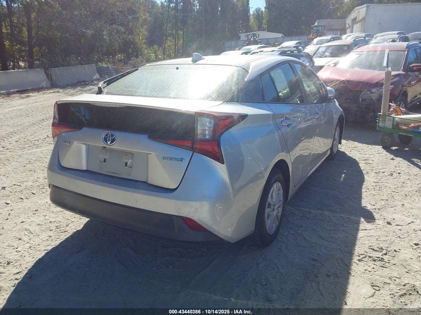 JTDKAMFU2M3152566 2021 TOYOTA PRIUS photo no. 4