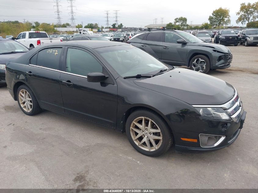 2012 Ford Fusion Sel VIN: 3FAHP0JG3CR322829 Lot: 43440397