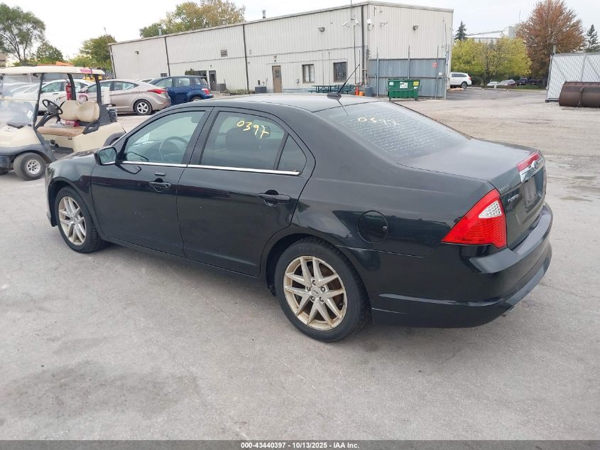 2012 Ford Fusion Sel VIN: 3FAHP0JG3CR322829 Lot: 43440397