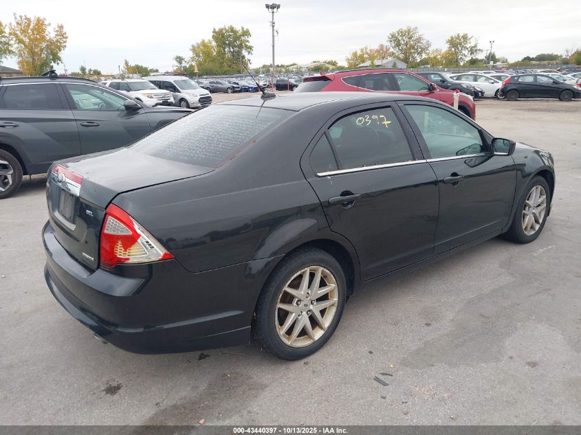 2012 Ford Fusion Sel VIN: 3FAHP0JG3CR322829 Lot: 43440397