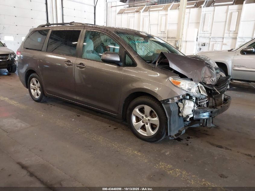 TOYOTA SIENNA LE V6 8 PASSENGER