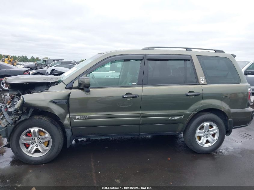 2006 Honda Pilot Lx VIN: 2HKYF18176H532958 Lot: 43440437
