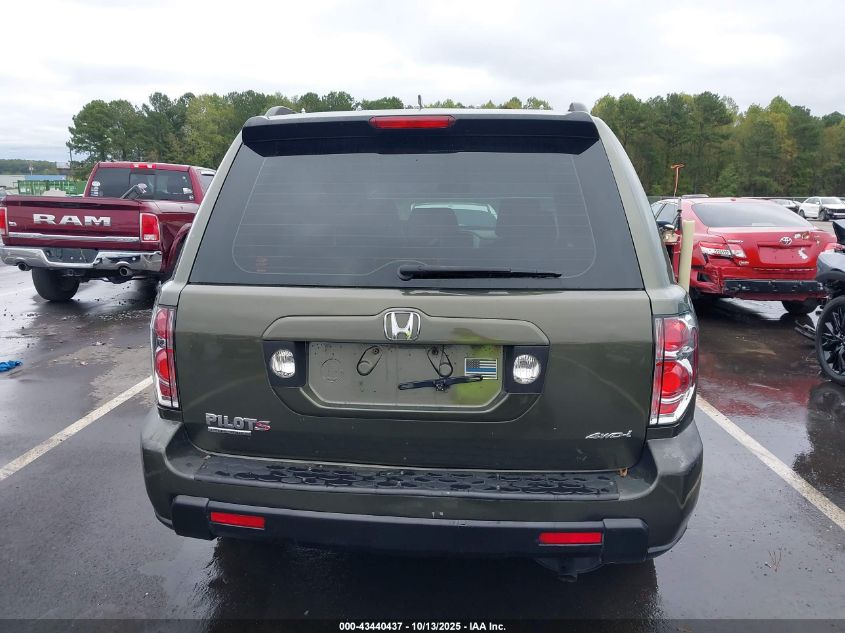 2006 Honda Pilot Lx VIN: 2HKYF18176H532958 Lot: 43440437