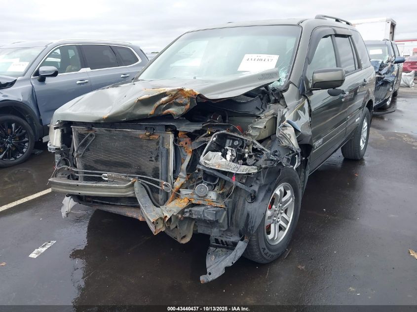 2006 Honda Pilot Lx VIN: 2HKYF18176H532958 Lot: 43440437