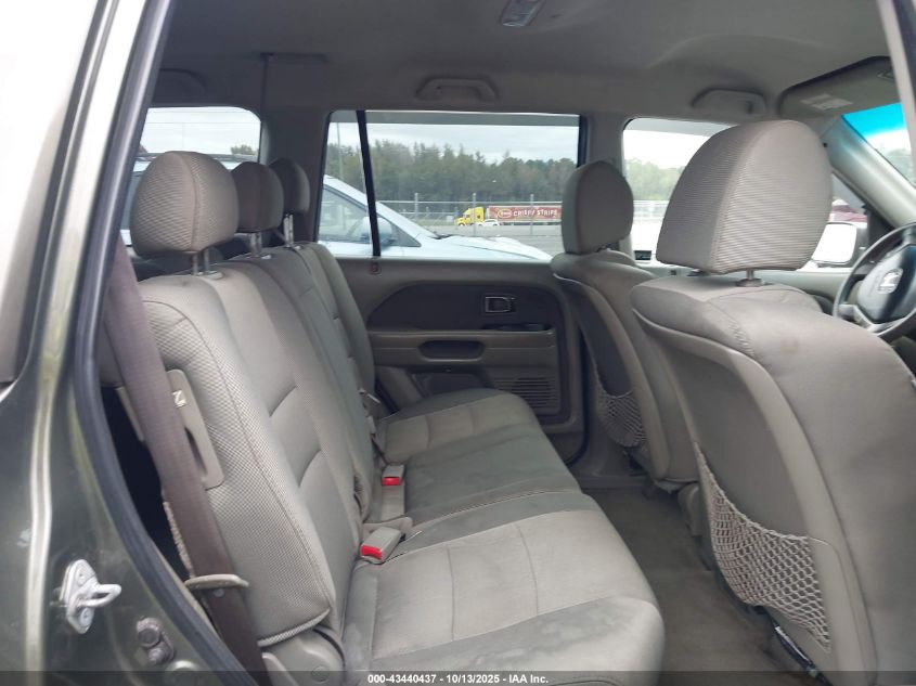 2006 Honda Pilot Lx VIN: 2HKYF18176H532958 Lot: 43440437