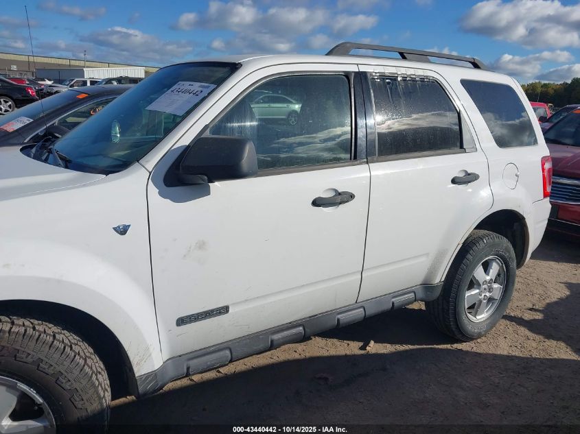 2008 Ford Escape Xlt VIN: 1FMCU93138KB58757 Lot: 43440442