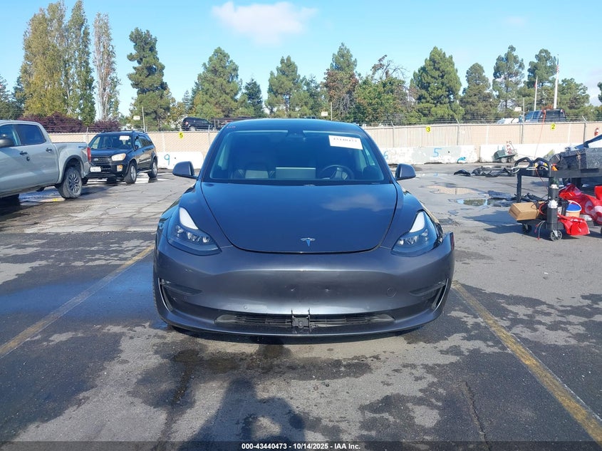 2021 Tesla Model 3 Long Range Dual Motor All-Wheel Drive VIN: 5YJ3E1EB9MF914169 Lot: 43440473