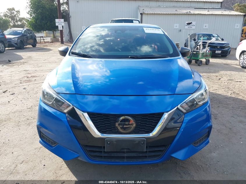 2021 Nissan Versa S Xtronic Cvt VIN: 3N1CN8DV8ML820888 Lot: 43440474