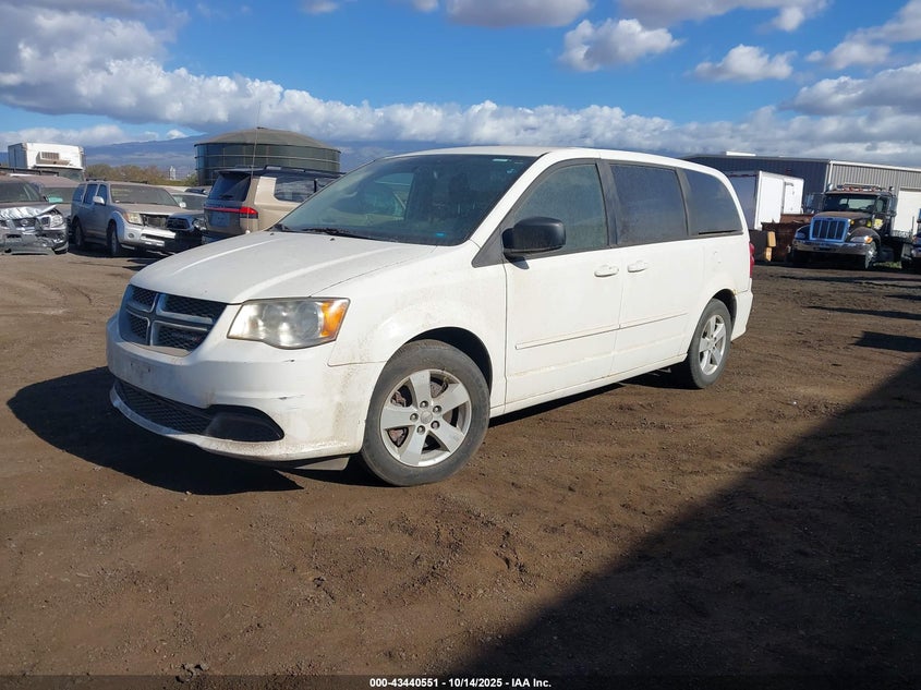 2013 DODGE GRAND CARAVAN SE 2C4RDGBG5DR693559