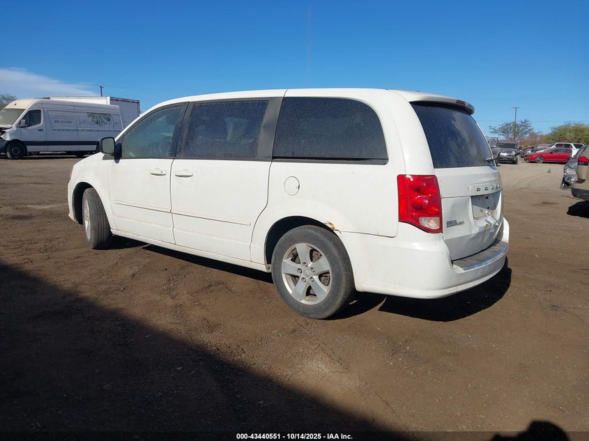 2013 DODGE GRAND CARAVAN SE 2C4RDGBG5DR693559