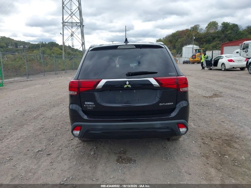 2019 Mitsubishi Outlander Le VIN: JA4AZ3A34KZ028820 Lot: 43440552