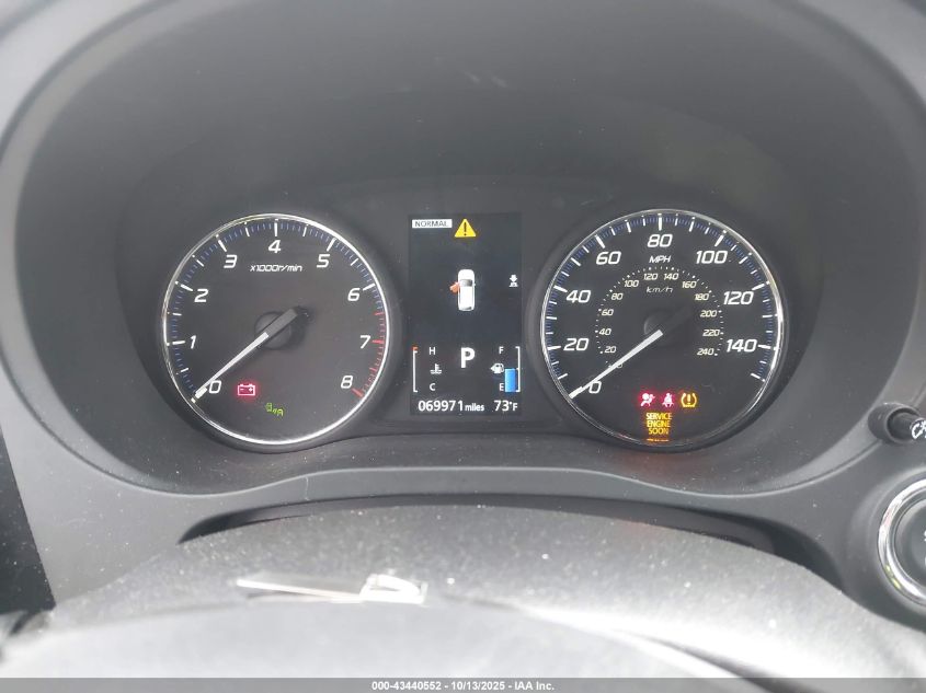 2019 Mitsubishi Outlander Le VIN: JA4AZ3A34KZ028820 Lot: 43440552