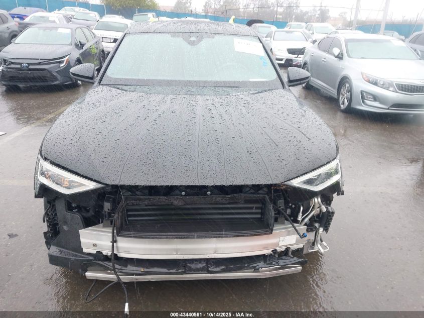 2022 Audi E-Tron Sportback Premium S Line Quattro VIN: WA11AAGE8NB027168 Lot: 43440561