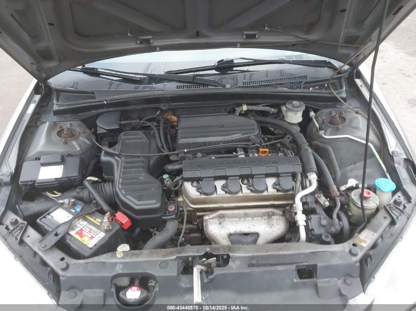 2005 Honda Civic Lx VIN: 2HGES16545H603126 Lot: 43440570