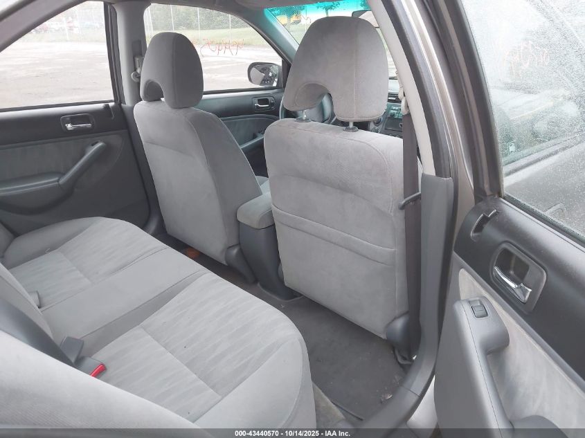 2005 Honda Civic Lx VIN: 2HGES16545H603126 Lot: 43440570