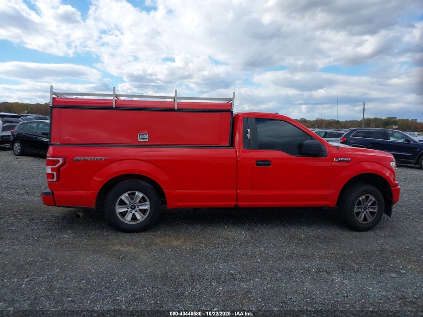 2018 Ford F-150 Xl VIN: 1FTMF1CB7JKC07350 Lot: 43440580