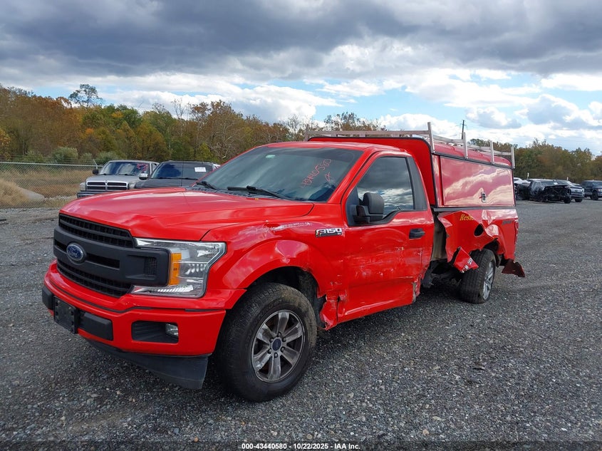 2018 Ford F-150 Xl VIN: 1FTMF1CB7JKC07350 Lot: 43440580
