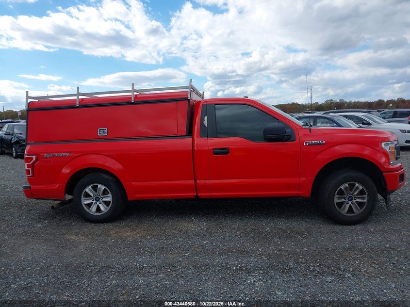 2018 Ford F-150 Xl VIN: 1FTMF1CB7JKC07350 Lot: 43440580