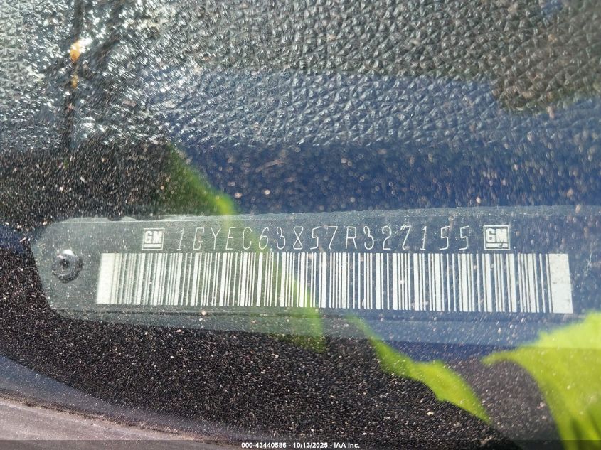 2007 Cadillac Escalade Standard VIN: 1GYEC63857R327155 Lot: 43440586