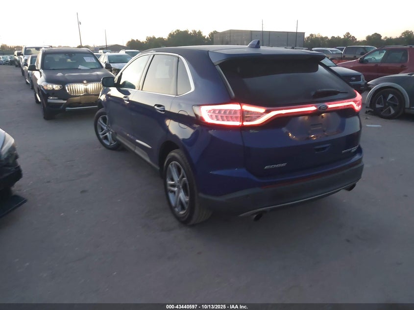 2015 FORD EDGE TITANIUM 2FMTK4K92FBB21884