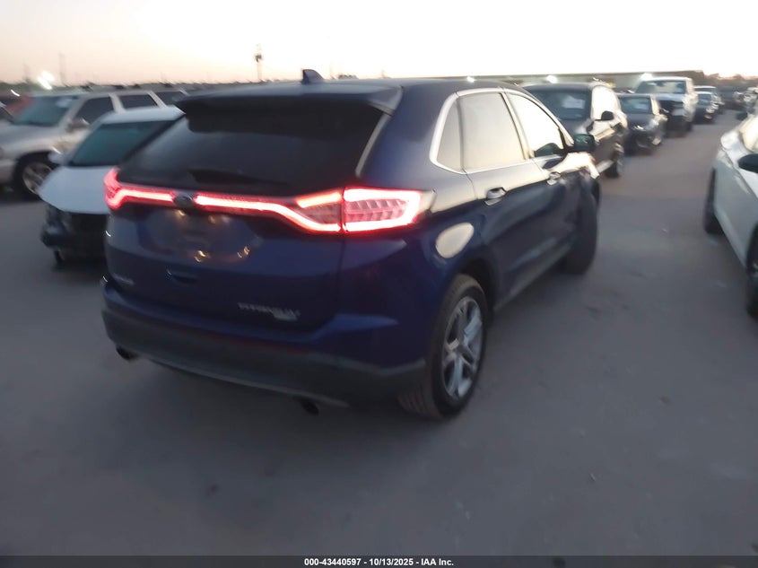 2015 FORD EDGE TITANIUM 2FMTK4K92FBB21884