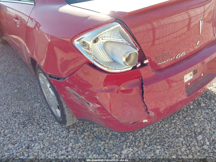 2006 Pontiac G6 VIN: 1G2ZG558364184872 Lot: 43440600