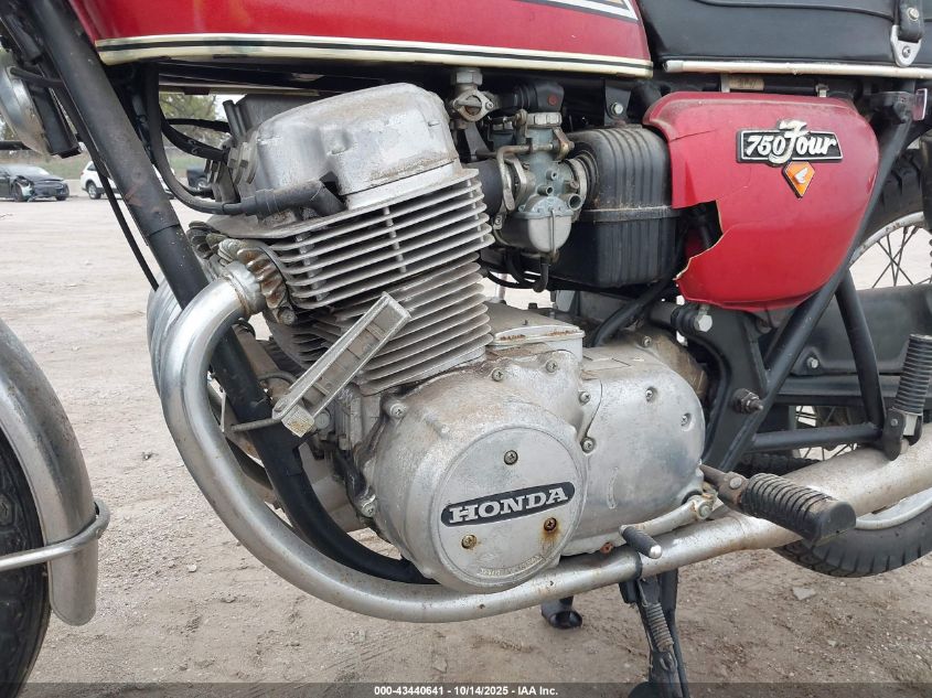 1975 Honda Cb750 VIN: CB750E2414888 Lot: 43440641