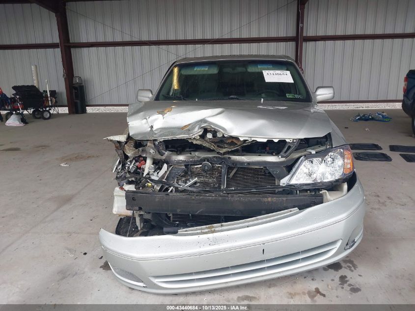 2002 Toyota Avalon Xls VIN: 4T1BF28B72U255762 Lot: 43440684