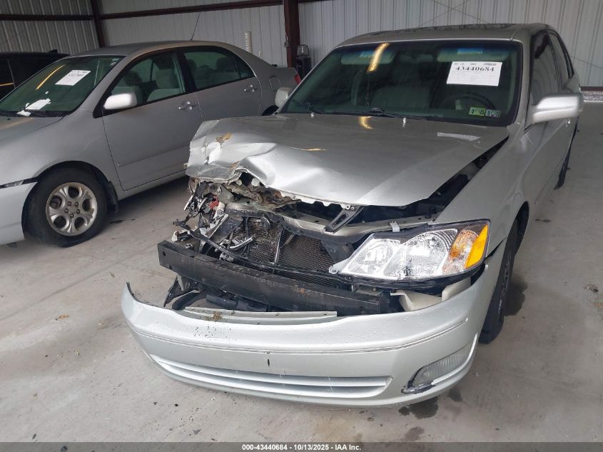 2002 Toyota Avalon Xls VIN: 4T1BF28B72U255762 Lot: 43440684