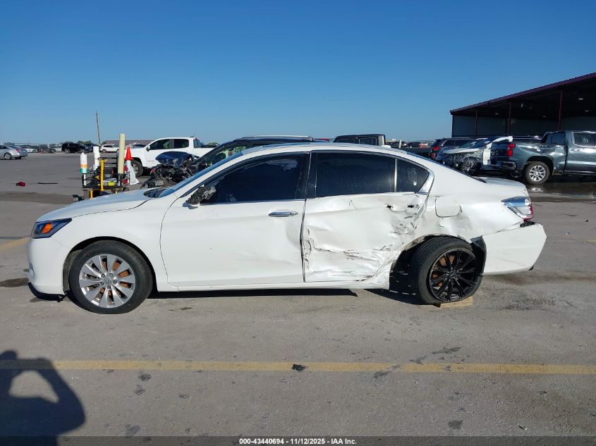 2014 Honda Accord Ex-L V-6 VIN: 1HGCR3F81EA022349 Lot: 43440694