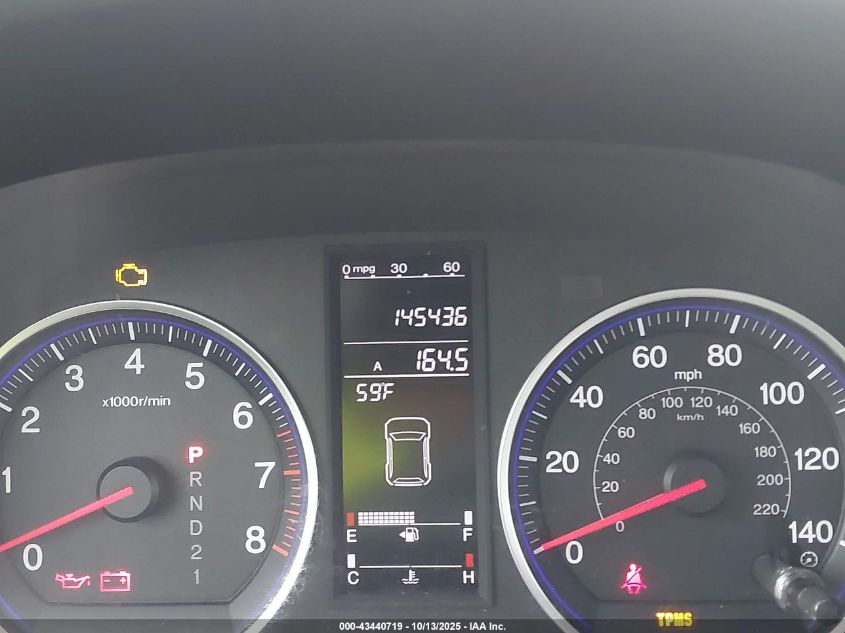 2007 Honda Cr-V Ex-L VIN: JHLRE38707C040618 Lot: 43440719