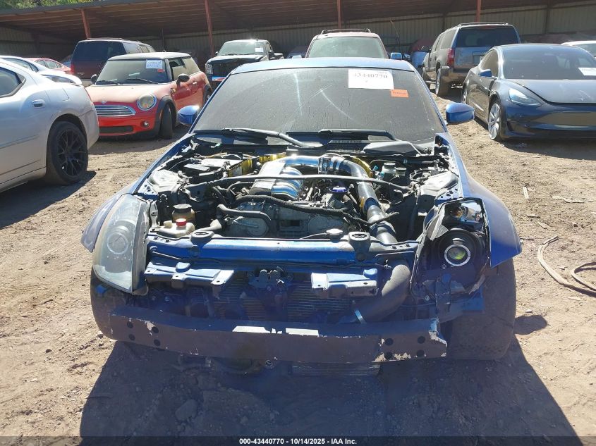 2003 Nissan 350Z VIN: JN1AZ34D03T118743 Lot: 43440770