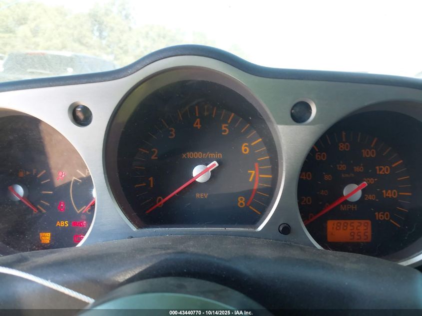 2003 Nissan 350Z VIN: JN1AZ34D03T118743 Lot: 43440770