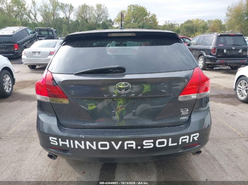 2010 Toyota Venza Base V6 VIN: 4T3BK3BB0AU034813 Lot: 43440801