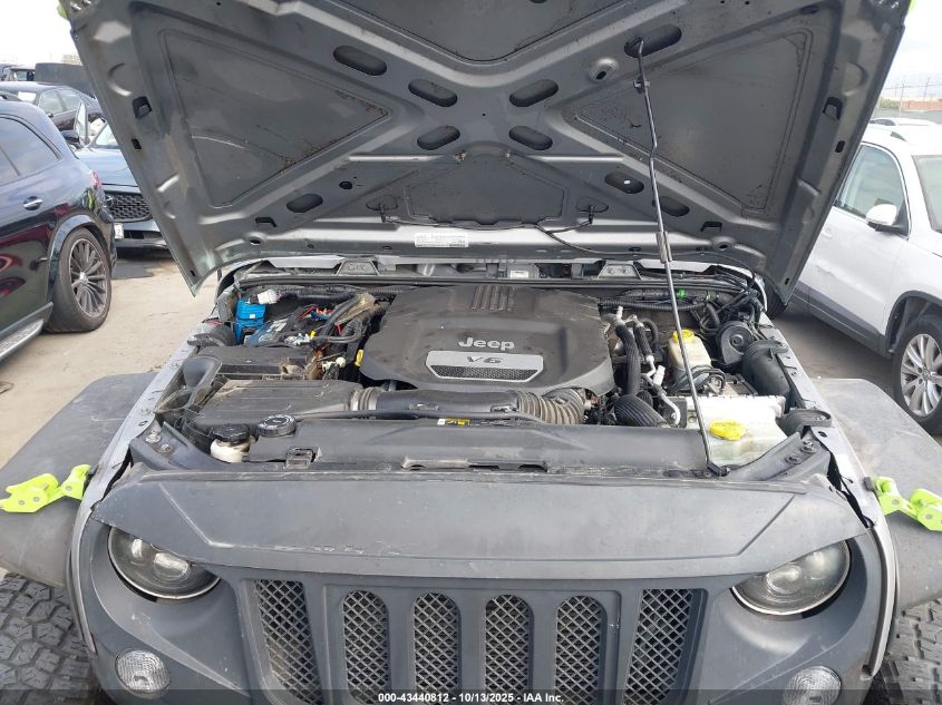 2018 Jeep Wrangler Jk Unlimited Sport S 4X4 VIN: 1C4BJWDG0JL805688 Lot: 43440812