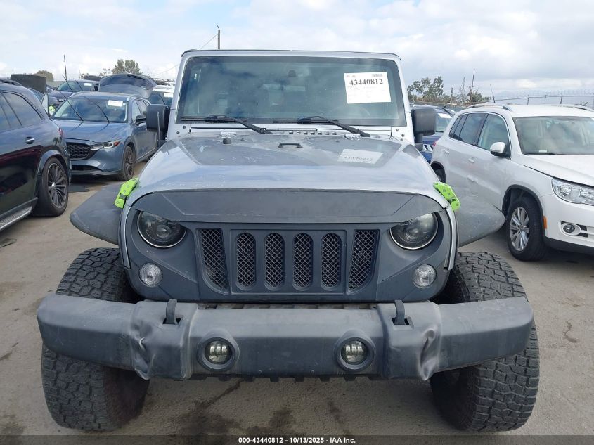 2018 Jeep Wrangler Jk Unlimited Sport S 4X4 VIN: 1C4BJWDG0JL805688 Lot: 43440812