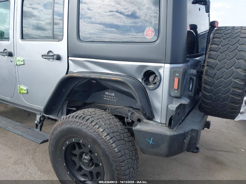 2018 Jeep Wrangler Jk Unlimited Sport S 4X4 VIN: 1C4BJWDG0JL805688 Lot: 43440812