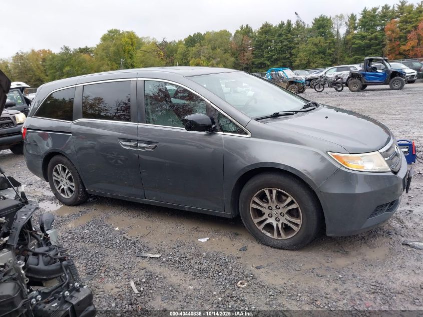 2013 Honda Odyssey Ex-L VIN: 5FNRL5H68DB021982 Lot: 43440838