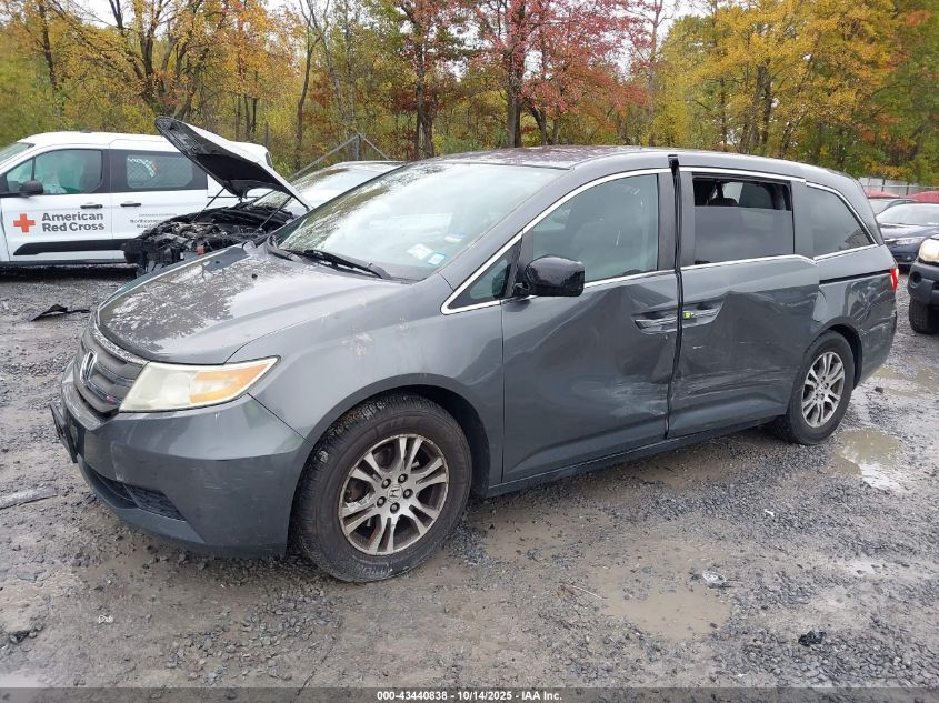 2013 Honda Odyssey Ex-L VIN: 5FNRL5H68DB021982 Lot: 43440838