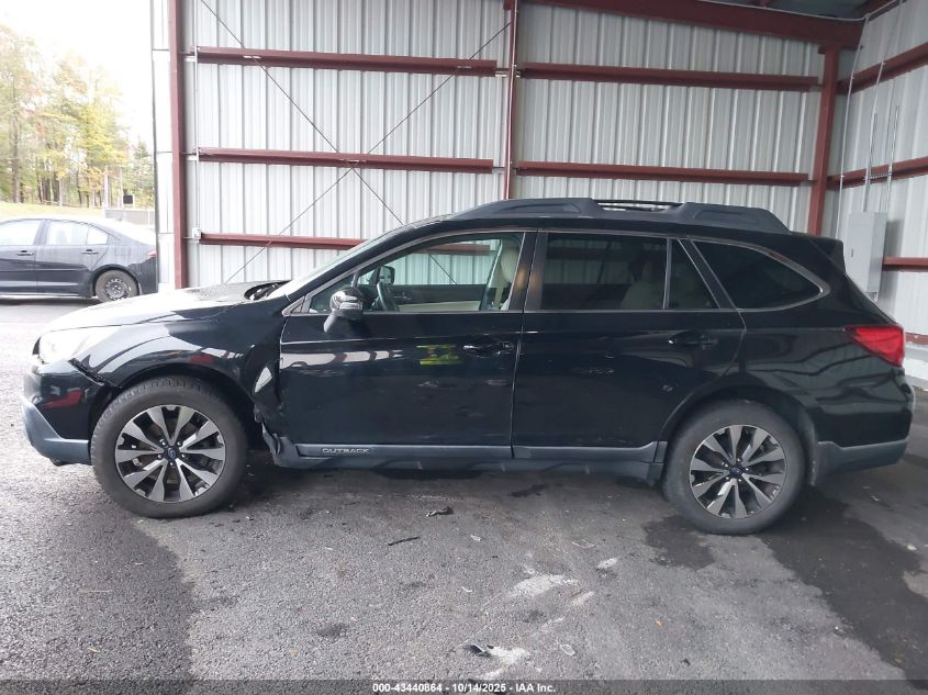 2016 Subaru Outback 2.5I Limited VIN: 4S4BSAJC3G3214020 Lot: 43440864
