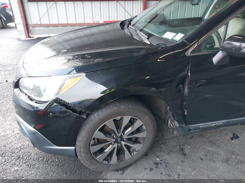 2016 Subaru Outback 2.5I Limited VIN: 4S4BSAJC3G3214020 Lot: 43440864