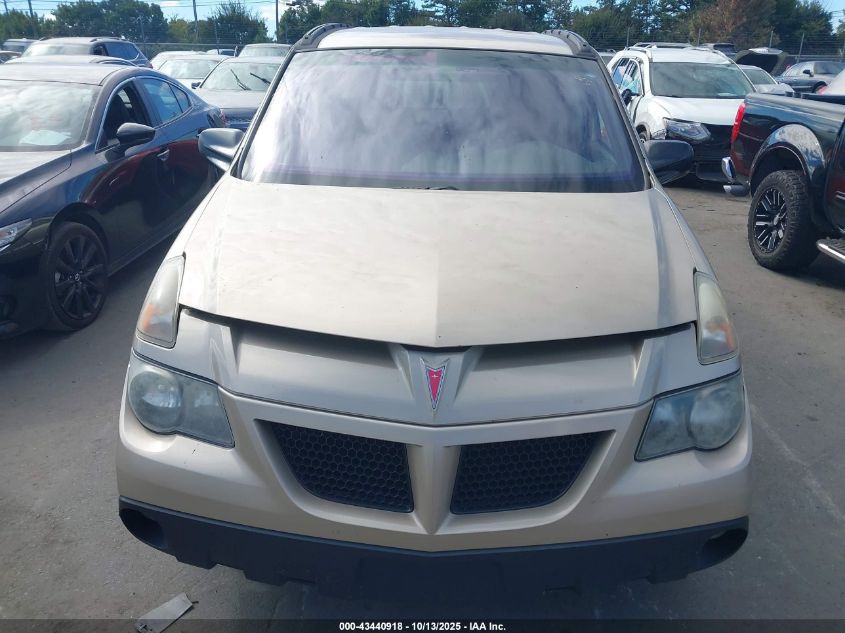2005 Pontiac Aztek VIN: 3G7DA03E55S536947 Lot: 43440918